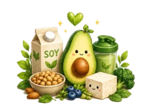 انواع مواد غذایی و محصولات کاملاً گیاهی وگان