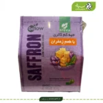 حبه قند بدون شکر زعفران بیلوفیت