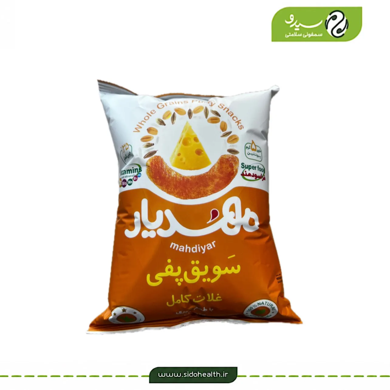 سویق پفکی پنیری مهدیار سویق پفکی پنیری مهدیار