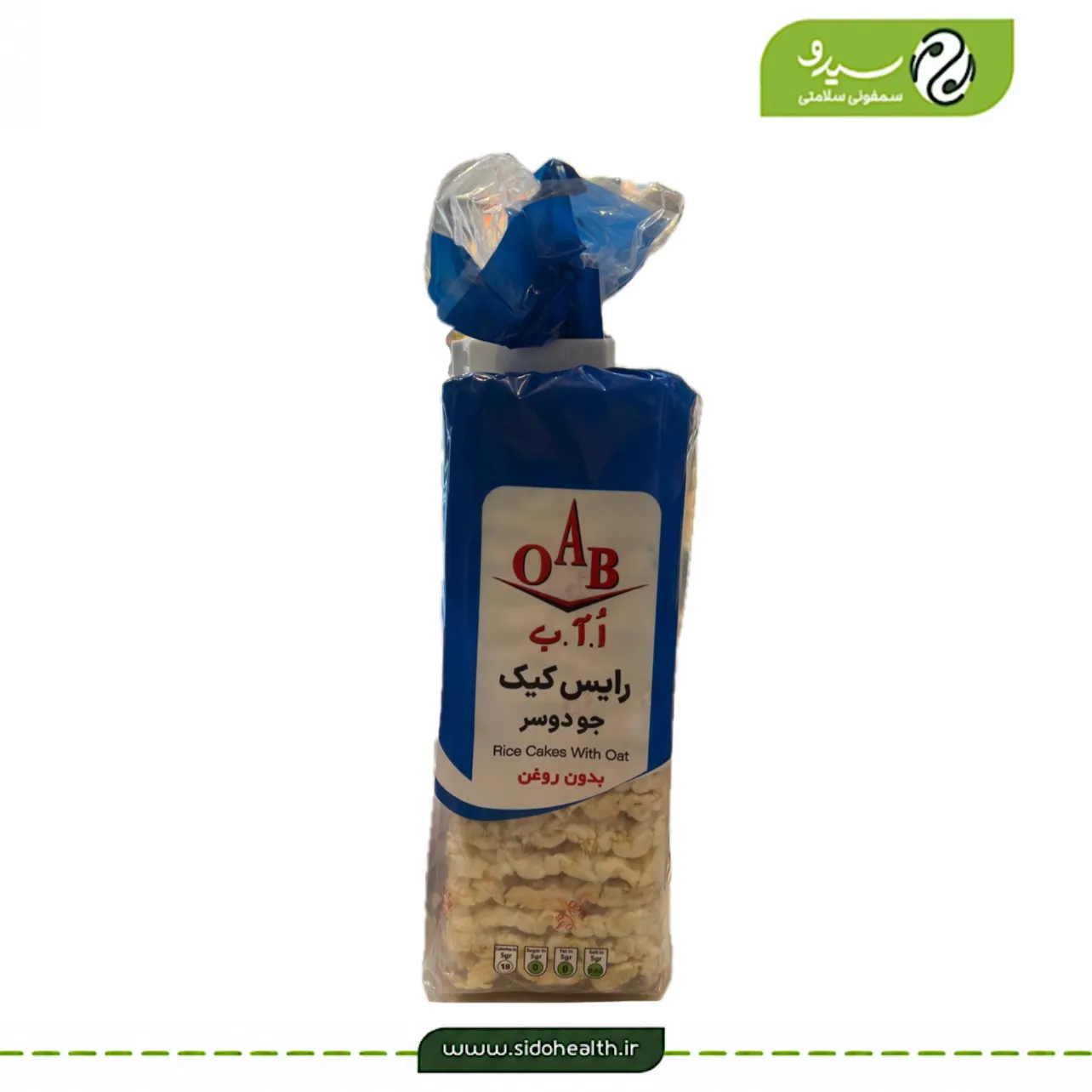 رایس کیک جودوسر ا آ ب رایس کیک تهیهشده از جو دوسر