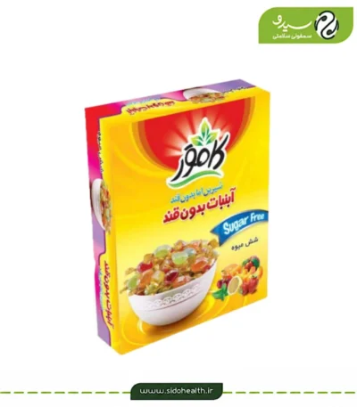 آبنبات شش میوه کامور