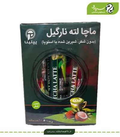 ماچا لته نارگیل پپتینا