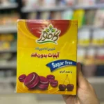 آبنبات کم‌کالری کامور با طعم آلبالو