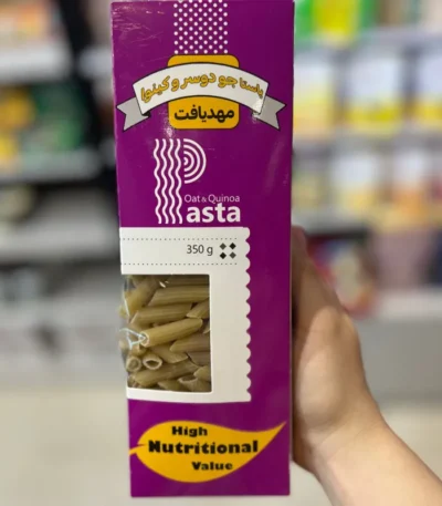 پاستا جودوسر و کینوا مهدیافت
