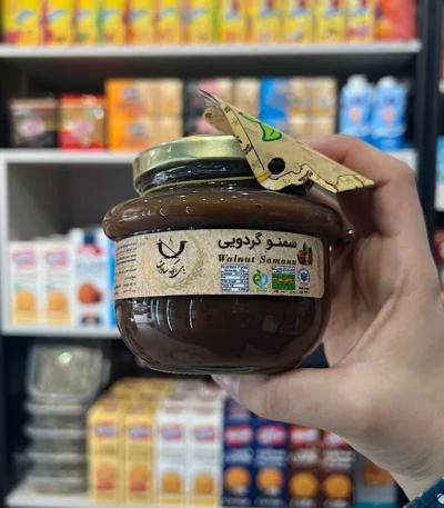 سمنو بدون شکر گردویی