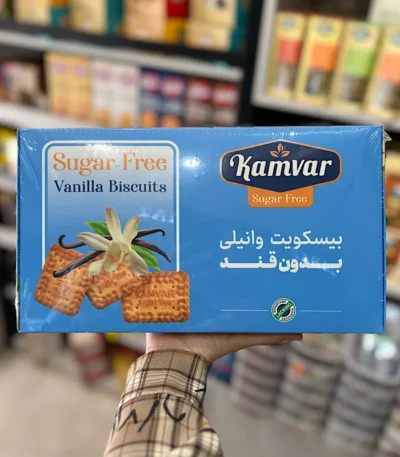 بیسکوییت وانیلی کامور