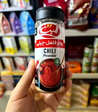 خرید پودر فلفل چیلی الیت