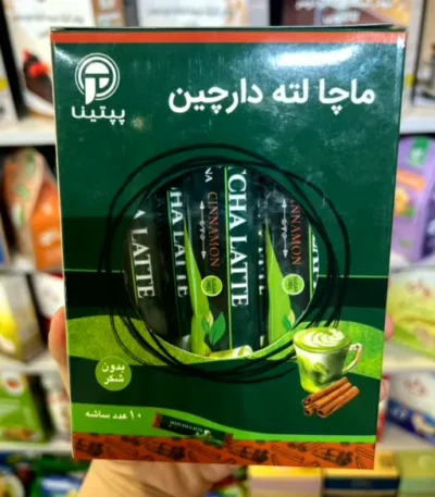 ماچا لته دارچین پپتینا