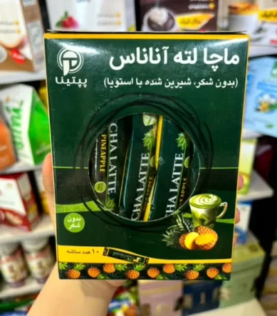 ماچا لته آناناس پپتینا