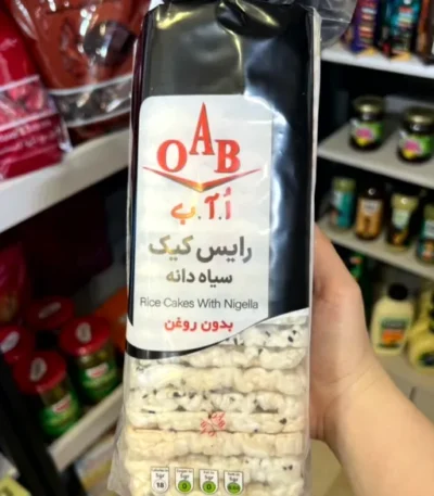 رایس کیک برنج پف‌داده OAB