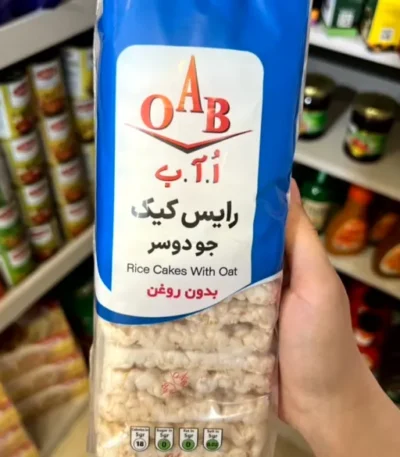 رایس کیک رژیمی جو دوسر