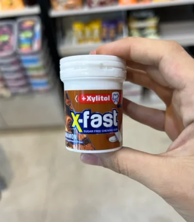 آدامس X-Fast با طعم دارچین