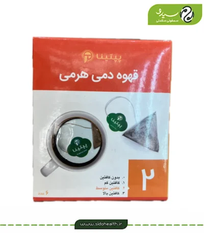 قهوه دمی هرمی کافئین متوسط پپتینا