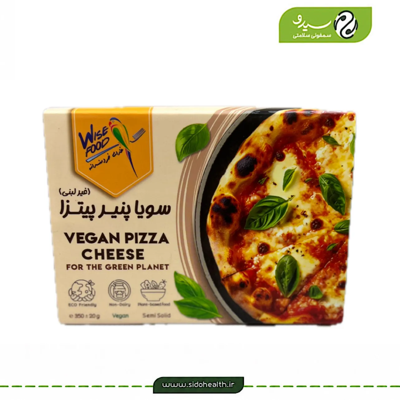 سویا پنیر پیتزا وایز فود سویا پنیر پیتزا وایز فود