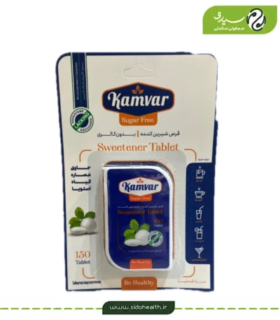 قرص شیرین کننده ۱۵۰ عددی کامور