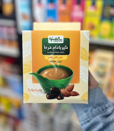 پودر شیر بادام با خرما سالمیتو