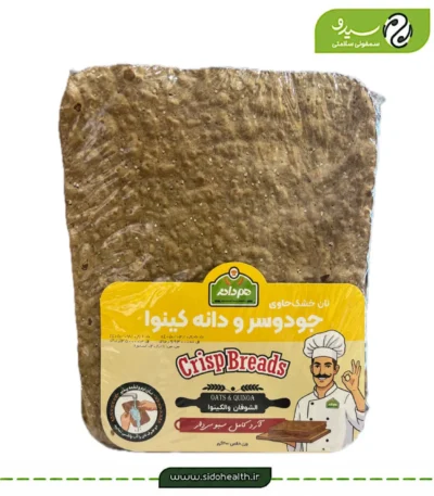 نان خشک جودوسر و دانه کینوا همدانه