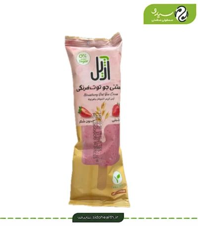 بستنی جو توت فرنگی آژیل