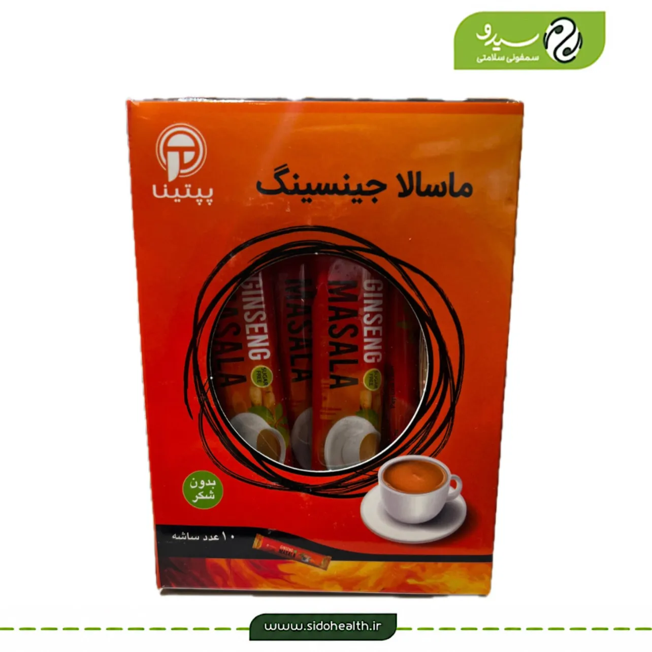 چای ماسالا جینسینگ پپتینا چای ماسالا جینسینگ پپتینا