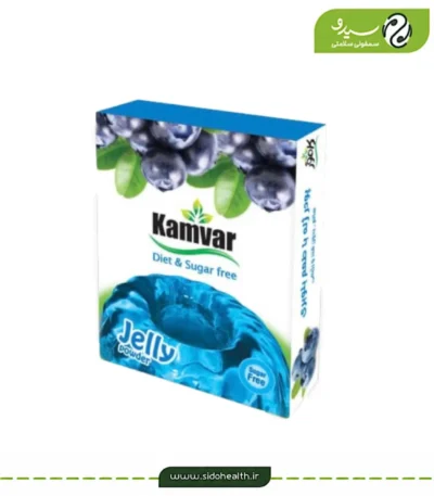 پودر ژله بلوبری کامور