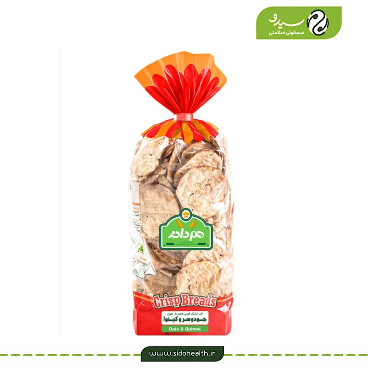 نان چیپسی جودوسر و کینوا همدانه نان چیپسی جودوسر و کینوا همدانه