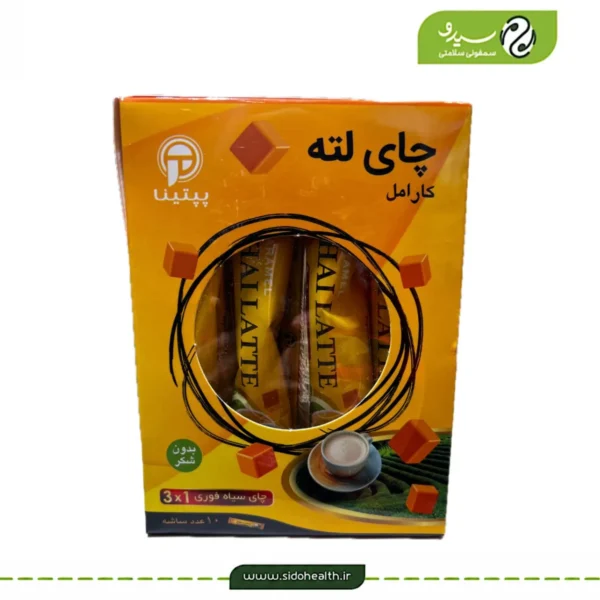 چای لته کارامل پپتینا