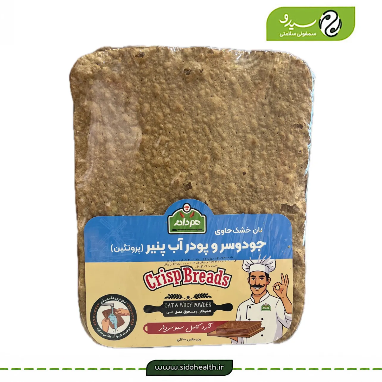 نان خشک جودوسر و پروتئین همدانه نان خشک جودوسر و پروتئین همدانه