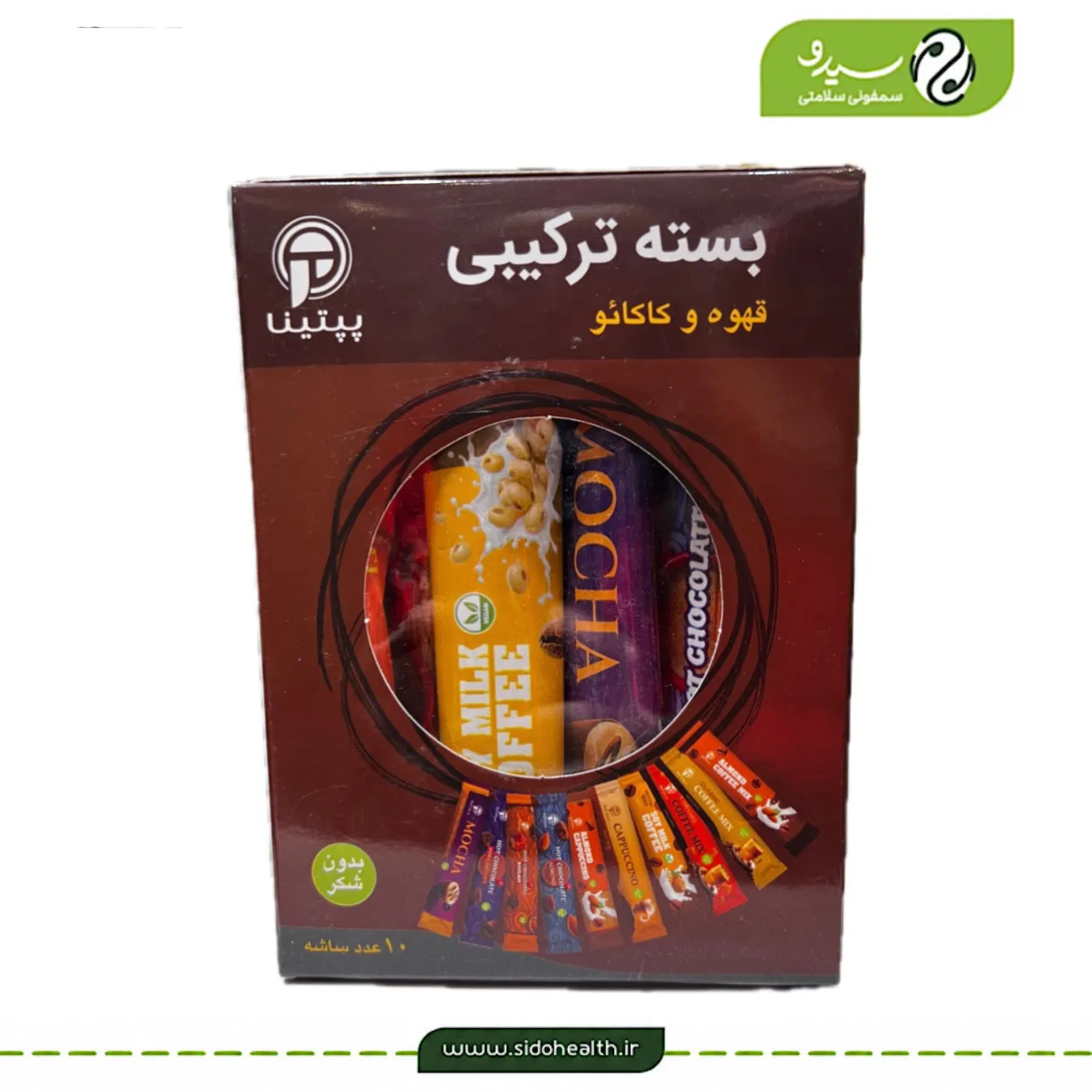 بسته ترکیبی قهوه و کاکائو پپتینا بسته ترکیبی قهوه و کاکائو پپتینا