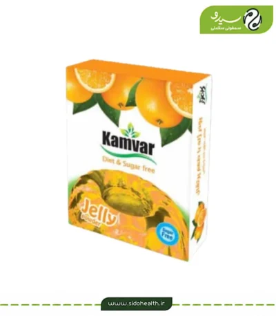 پودر ژله پرتقال کامور