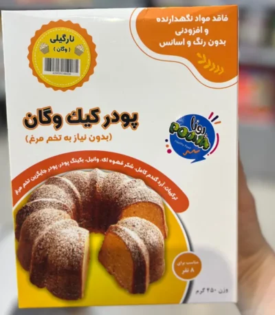 پودر کیک وگان نارگیلی پونا
