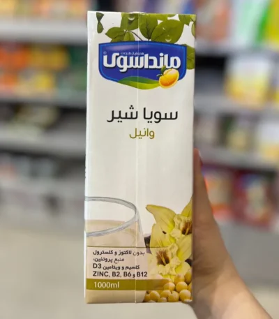 شیر سویا وانیل مانداسوی