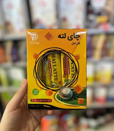 چای لته کارامل پپتینا