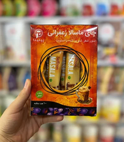 چای ماسالا زعفرانی پپتینا