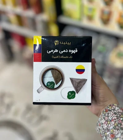 قهوه دمی هرمی بسته ترکیبی پپتینا