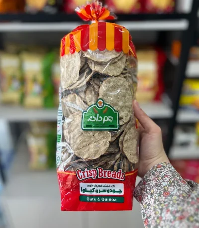 نان چیپسی جودوسر و کینوا همدانه