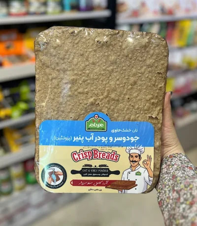 نان خشک جودوسر و پروتئین همدانه