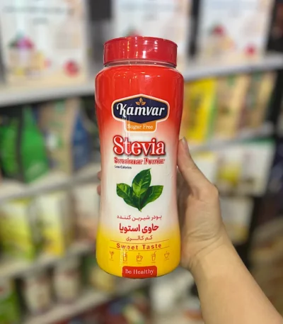 پودر شیرین کننده حاوی استویا