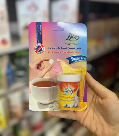 قرص شیرین کننده 250عددی کامور