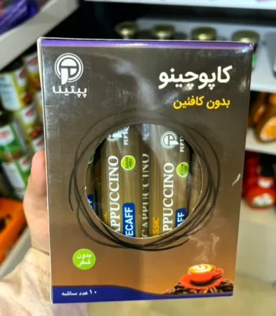 کاپوچینو بدون کافئین پپتینا