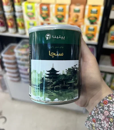 چای سبز ژاپنی سنجا پپتینا